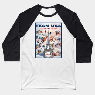 Team USA - 2024 (Version 2) Baseball T-Shirt